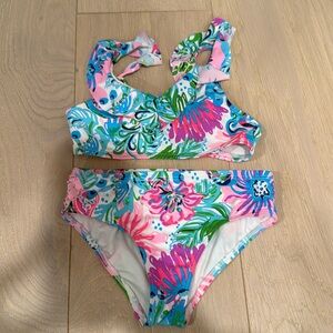 Lilly pulitzer girls bikini size 4